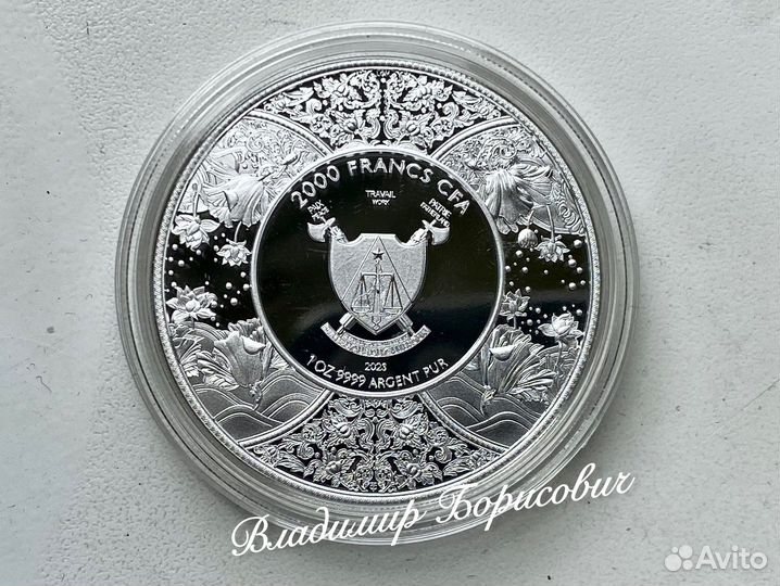 2023 Богиня Дурга 1 унция серебро 999