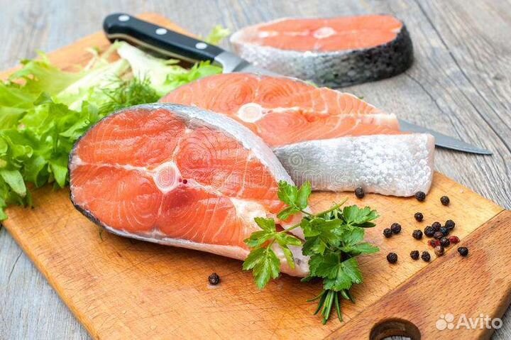 Стейки форели