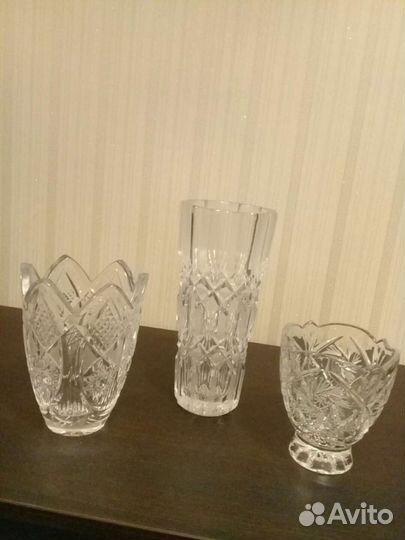 Хрусталь СССР и Чехии