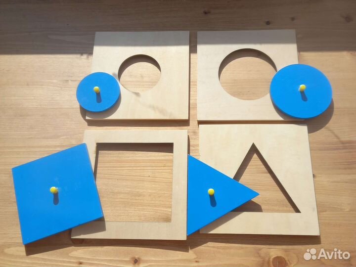 Рамки вкладыши Монтессори