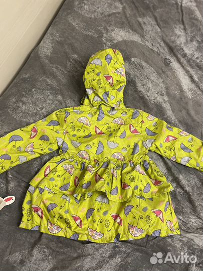 Куртка дождевик на девочку
