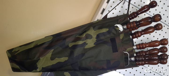 Шампура для люля и двойной спицей для овощей