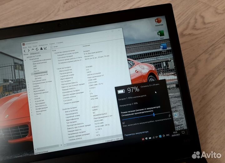 ThinkPad T470 IPS FHD i7 SSD nvme Thunderbolt 2акб
