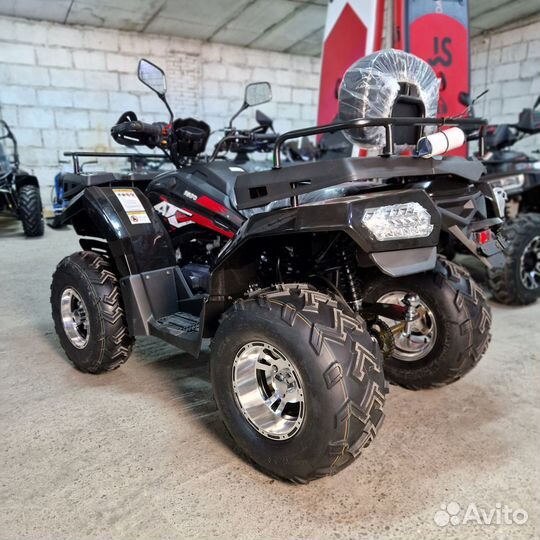 Квадроцикл Rato Cabo 200 LD Чёрно Красный