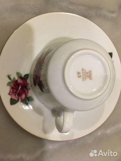 Чайный сервиз’’ Роза’’ Чехословакия