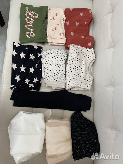 Пакет одежды на девочку 92 98