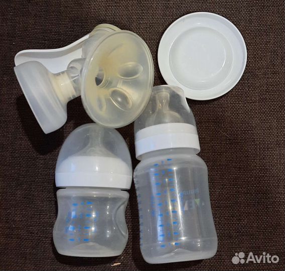 Молокоотсос avent ручной +бутылочки