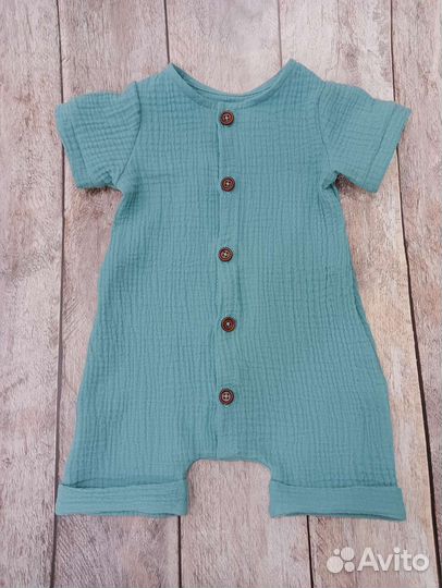 Песочник из муслина. Ромпер