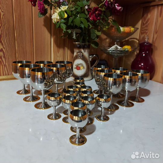 Набор бокалов и рюмок zepter (Цептер)