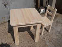 Мебель детская деревянная