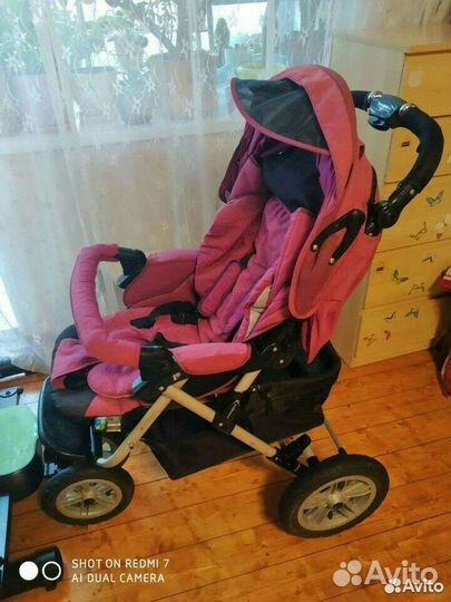 Прогулочная коляска вездеход