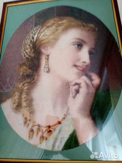 Картина вышитая крестом