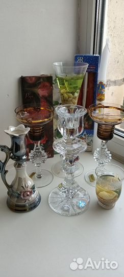 Подсвечники и свечи