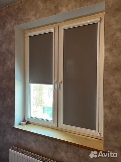 Кассетные рулонные шторы на окна