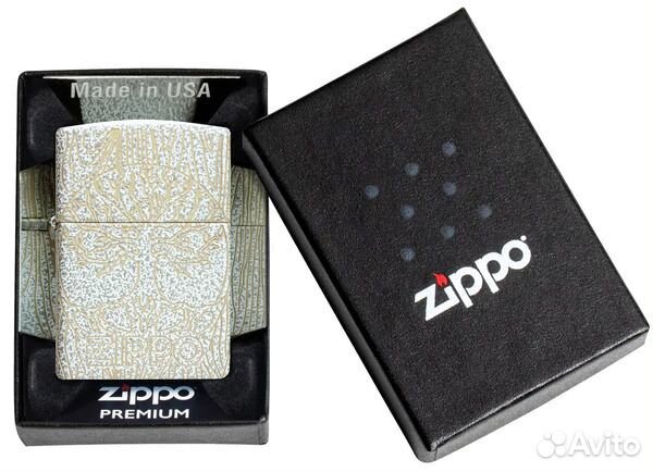 Зажигалка Zippo - Tree of Life Woodgrain