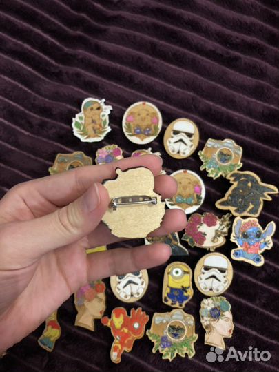 Значки ручной работы