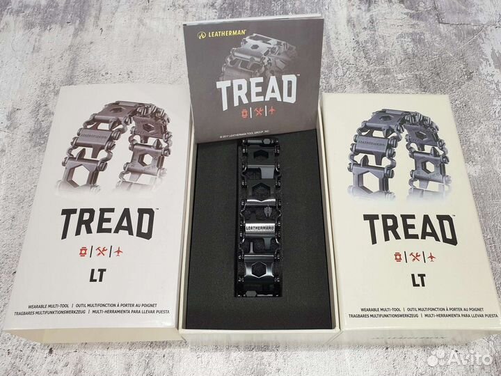 Мультитул Браслет Leatherman Tread LT Черный