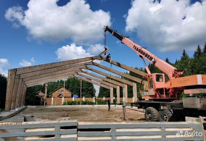 Аренда автокрана вездехода 25 тонн