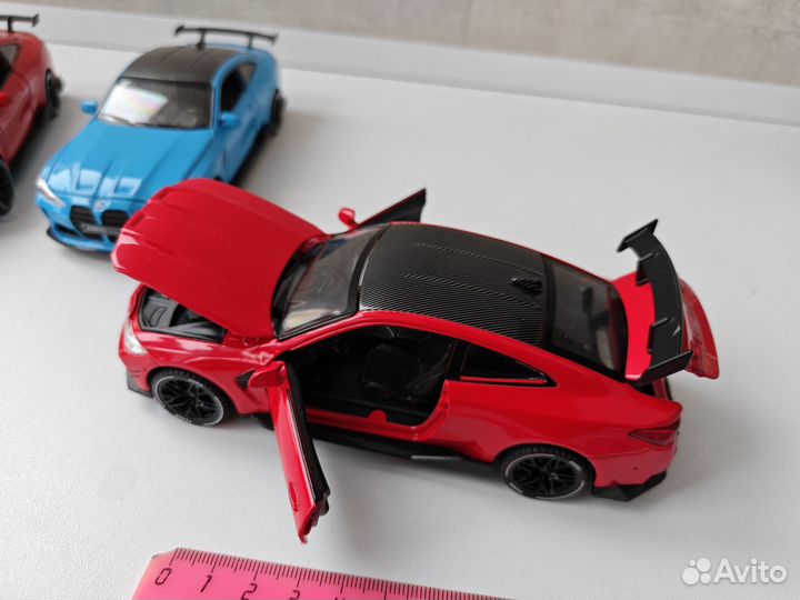 Модель BMW M4 с дефектом