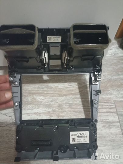 Блок управления климатом Субару