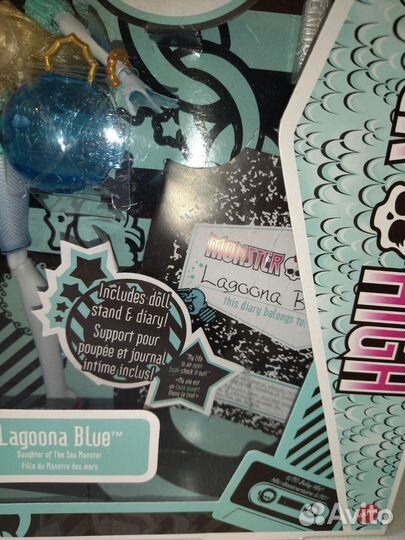 Кукла Монстер Хай laguna блю