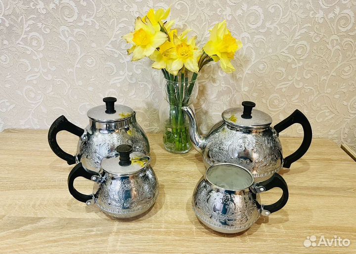 Чайник Кофейник Сахарница
