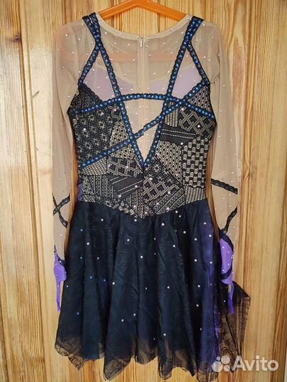 Платье для выступлений фигурное катание 146