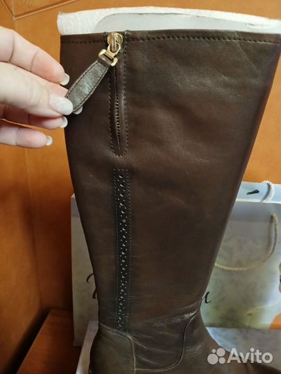 Сапоги демисезонные женские 39