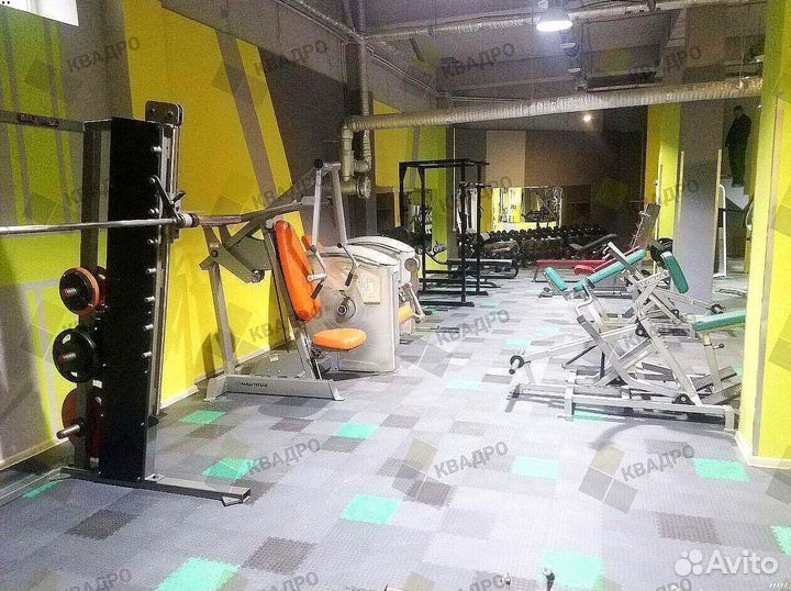 Модульный пвх пол для спортзала