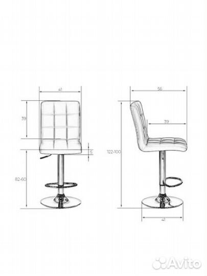Стул для визажиста бровиста