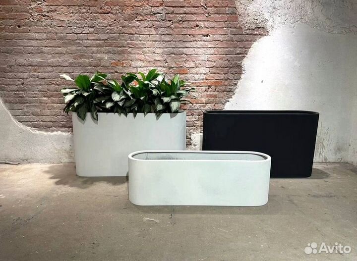 Кашпо под бетон (собственное производство)