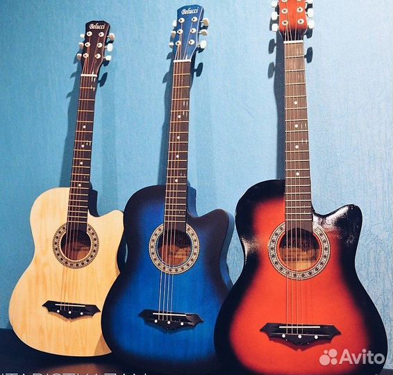 Гитара акустика новая для обучения