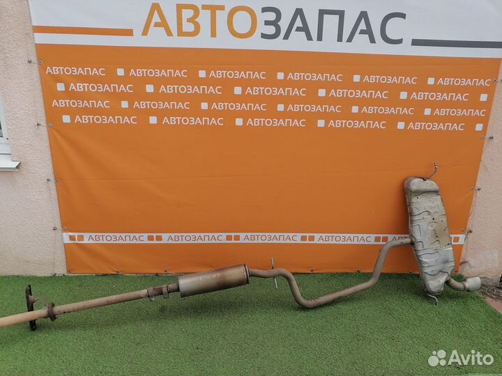 Глушитель в сборе Skoda Yeti Шкода Йети