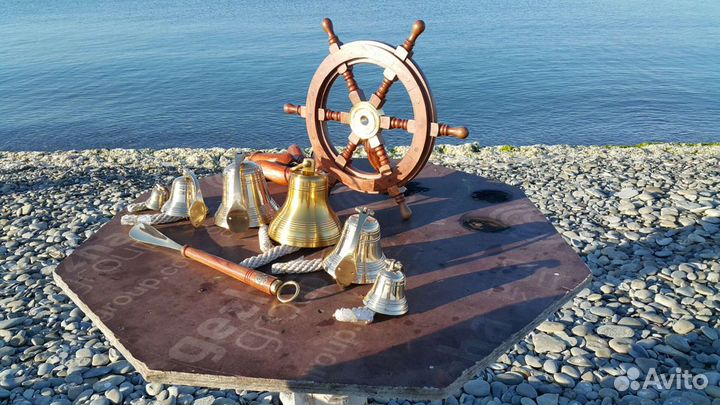 Рында колокол штурвал подарок моряку