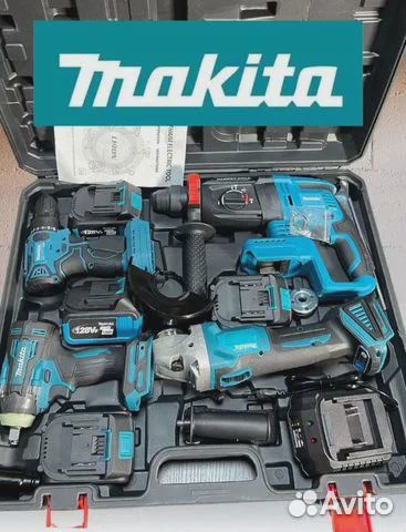 Аккумуляторный набор инструментов makita