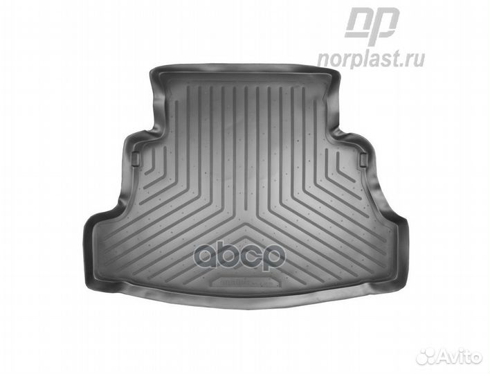 Коврик в багажник полиуретан norplast nissan PR
