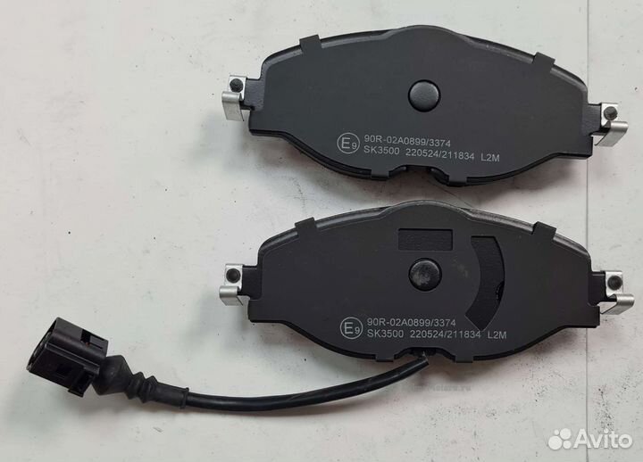 Колодки тормозные передние A3/octavia/golf/passat