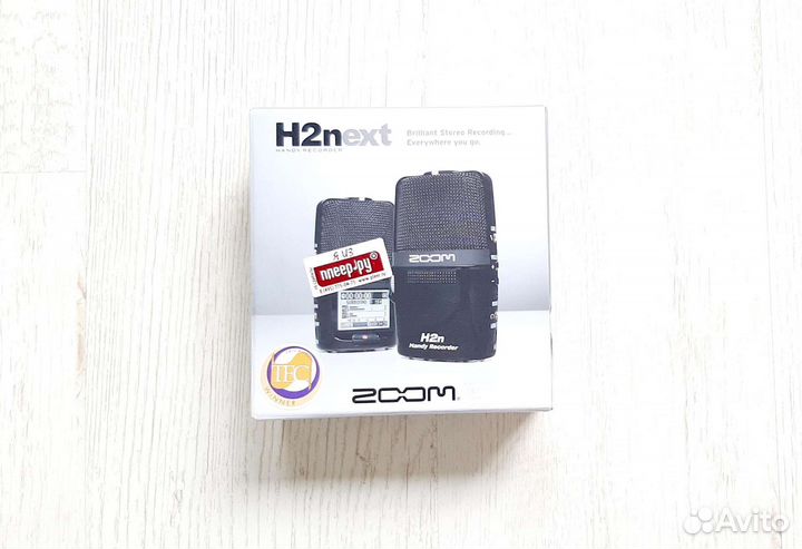 Коробка от микрофона zoom H2n