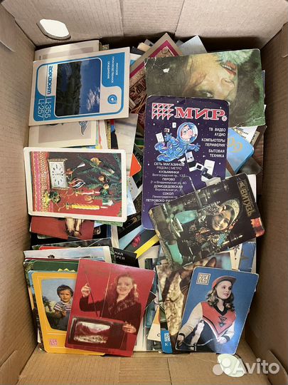 Карманные календарики 1115 шт