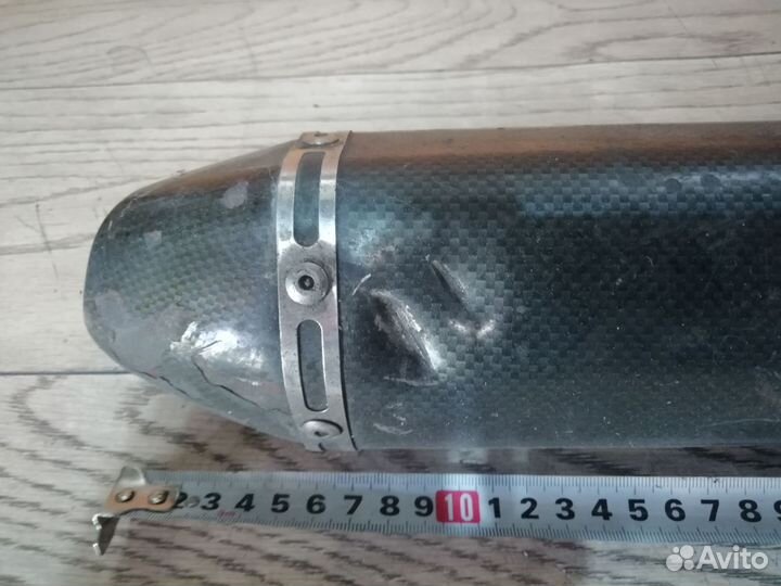 Выхлоп на мотоцикл