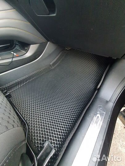 Авто коврики ева эва эко EVA с бортиками 3д 3d