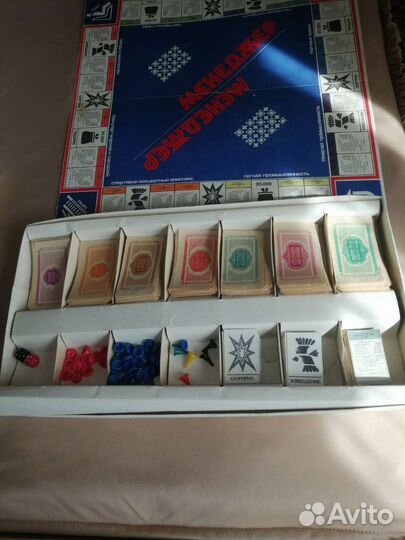 Настольная игра менеджер