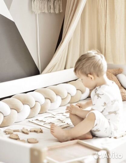 Бортик косичка