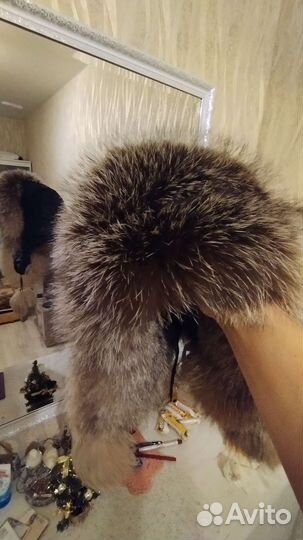 Женская шапка натуральный мех
