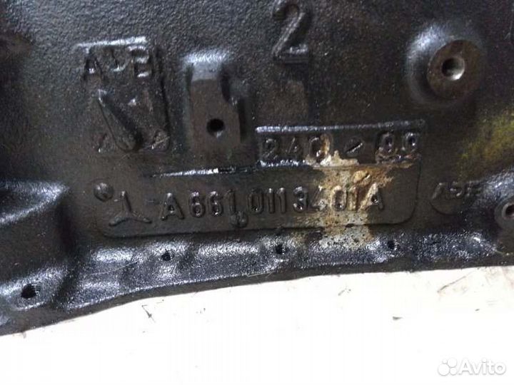 Блок цилиндров Ssang Yong Musso FJ D23M 2002