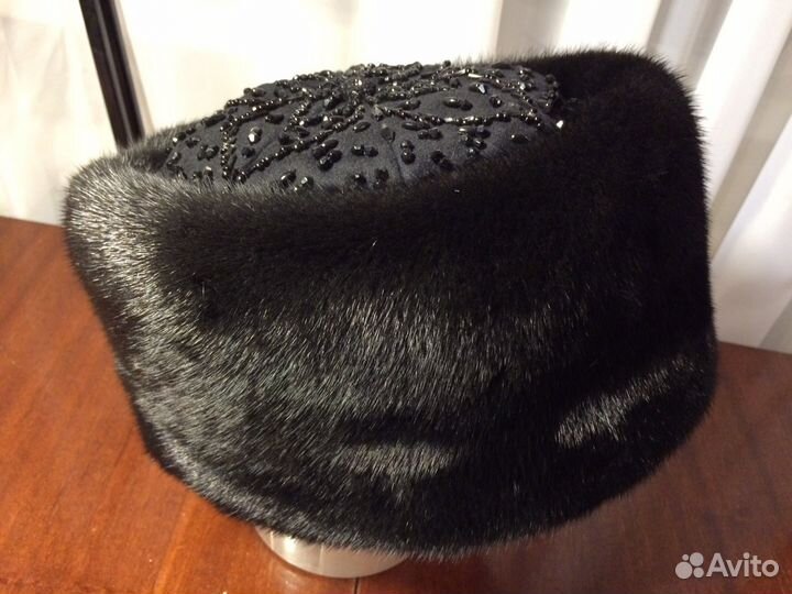 Шапка- кубанка норковая