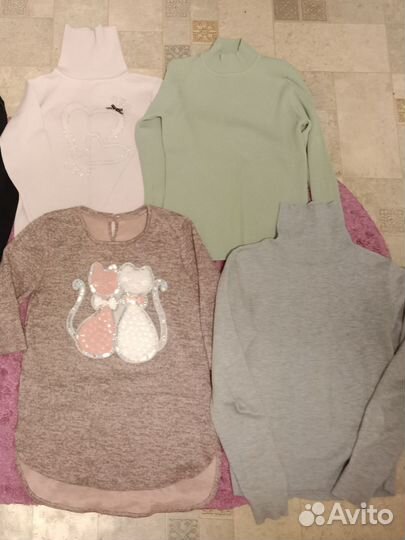 Вещи пакетом 134-146+Обувь рр35-36