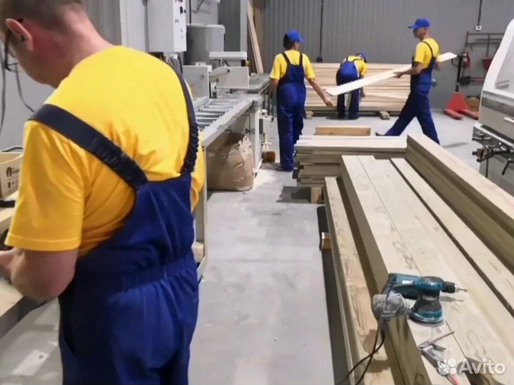 Автоматизированная покраска пиломатериалов