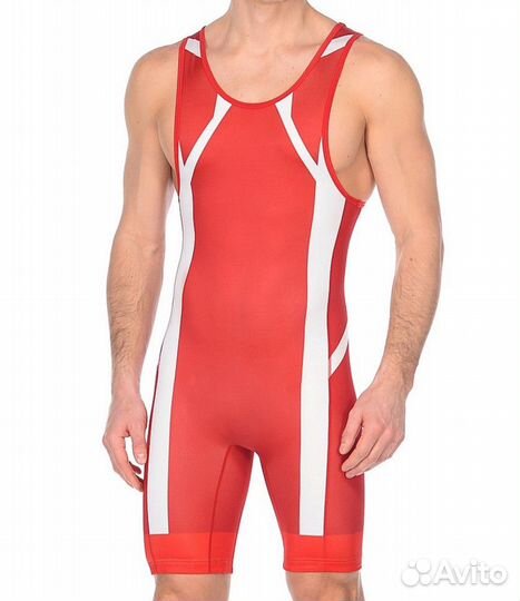 Р. 2XL, Рост 190 см Трико борцовское asics