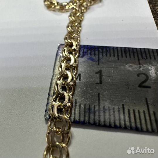 Золотая цепь бисмарк 18.96г. (Т112942)